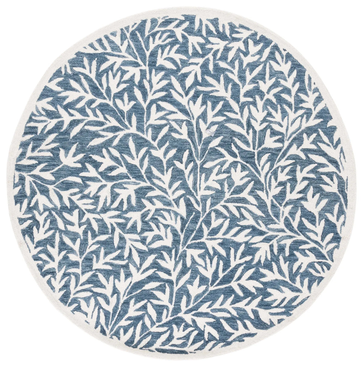 Safavieh Jardin 5'-0" x 5'-0" Rug in Blue / Ivory