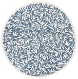 Safavieh Jardin 5'-0" x 5'-0" Rug in Blue / Ivory
