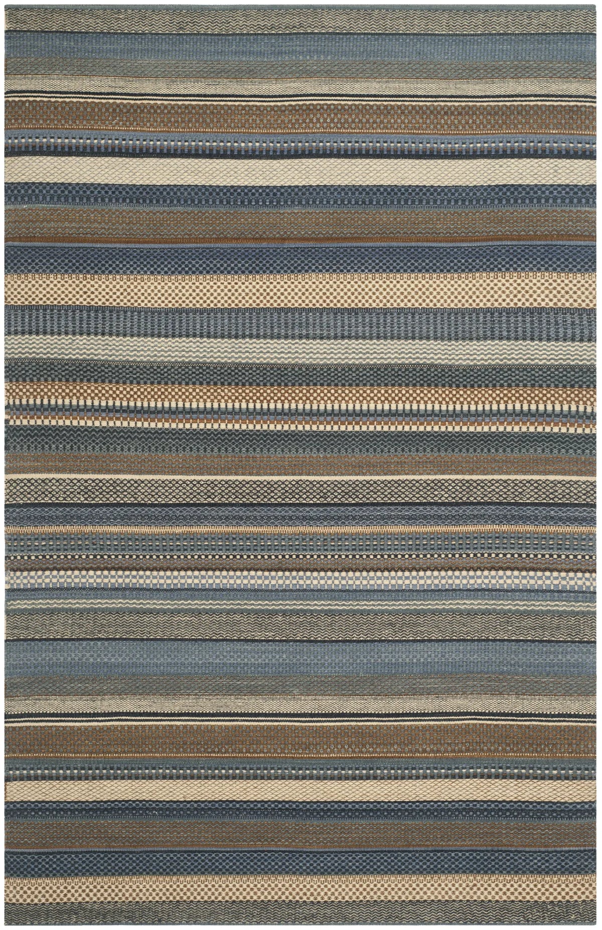 Safavieh Kilim 4'-0" x 6'-0" Rug in Blue