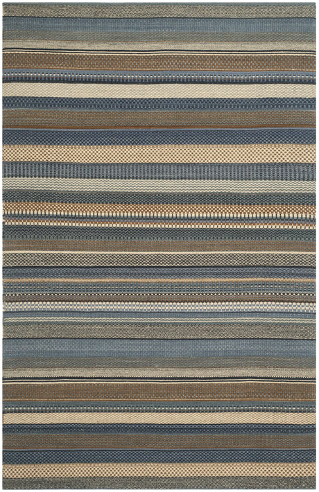 Safavieh Kilim 4'-0" x 6'-0" Rug in Blue