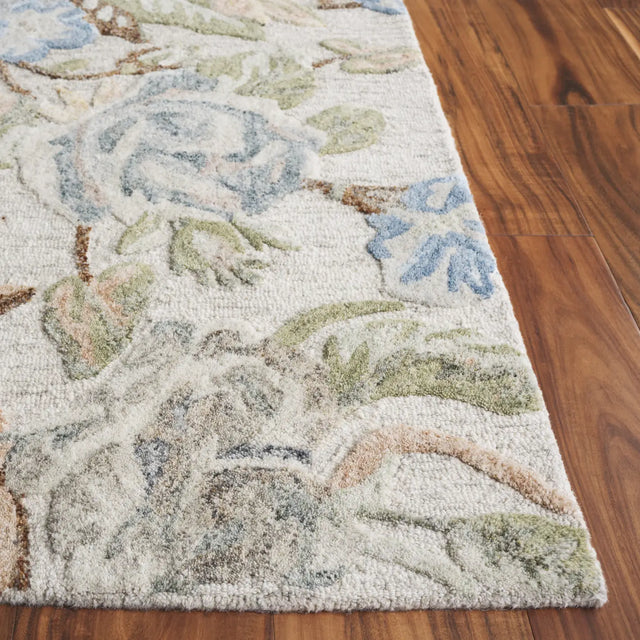 Safavieh Jardin 2'-3" x 8'-0" Rug in Beige / Blue