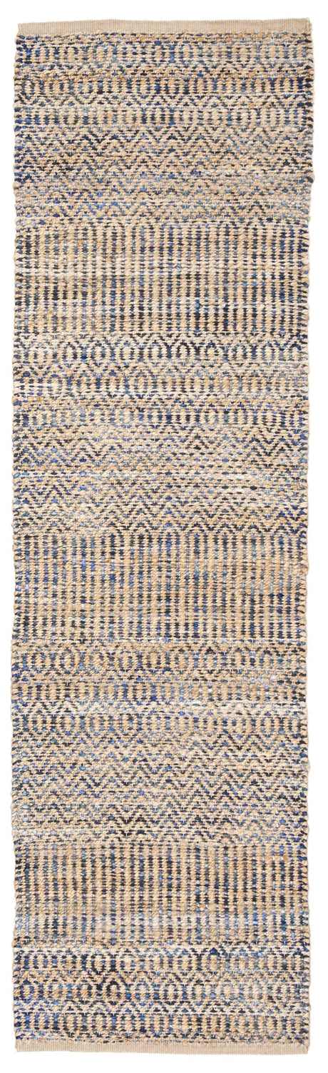 Safavieh Cape Cod 2'-3" x 8'-0" Rug in Navy / Natural