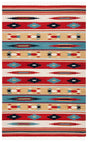 Safavieh Kilim 4'-0" x 6'-0" Rug in Beige / Red