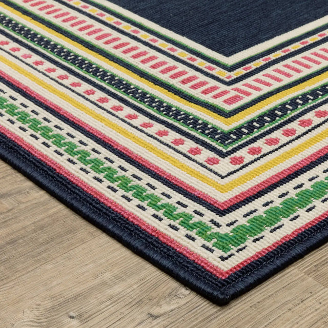 Oriental Weavers Sphinx Havana HAV06 Multi Rugs - corner detail