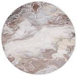Safavieh Palma 6'-7" x 6'-7" Rug in Beige / Brown