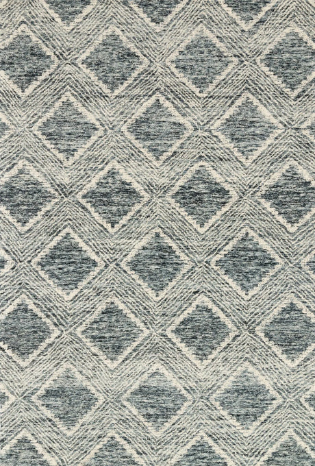 Loloi Kopa Ko-07 Ink/Ivory Rug - main flat