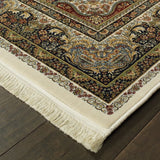 Oriental Weavers Sphinx Masterpiece 111W2 Ivory / Multi Rugs - corner detail