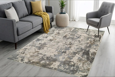 Dynamic Rugs Castilla 3528 Cream / Grey Rugs - Room