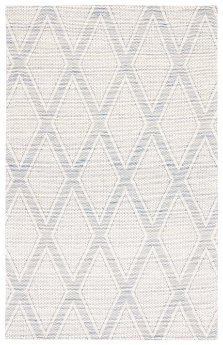 Safavieh Marbella 4'-0" x 6'-0" Rug in Navy / Ivory