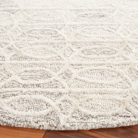 Safavieh Ebony 6'-0" x 6'-0" Rug in Natural / Ivory