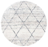 Safavieh Fontana Shag  800 10'-0" x 10'-0" Rug in Grey / Ivory