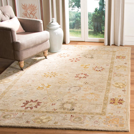 Safavieh Anatolia 4'-0" x 6'-0" Rug in Taupe / Beige