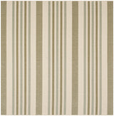 Safavieh Courtyard 6'-7" x 6'-7" Rug in Beige / Green