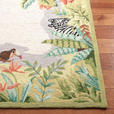 Safavieh Chelsea 3'-9" x 5'-9" Rug in Beige / Green