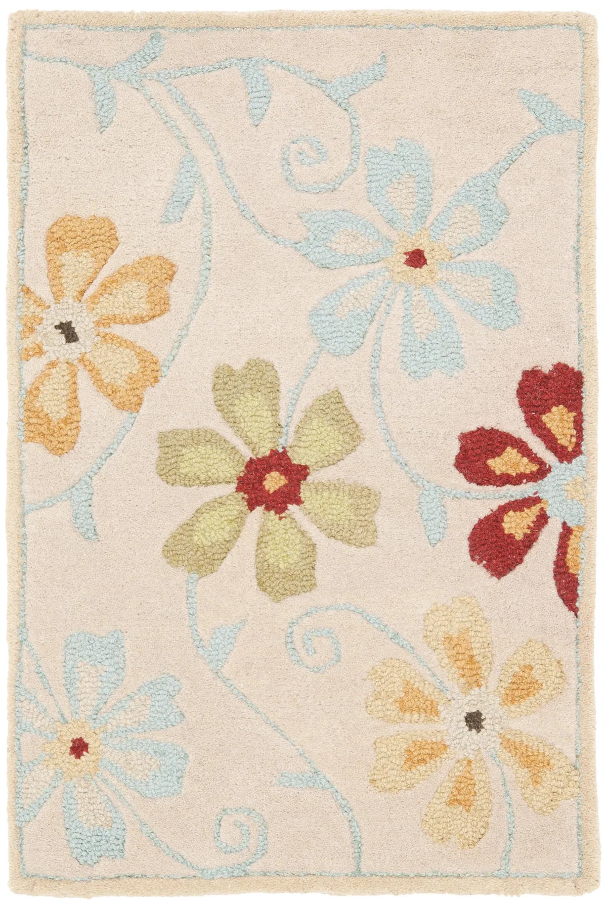 Safavieh Blossom 2'-0" x 3'-0" Rug in Beige / Multi