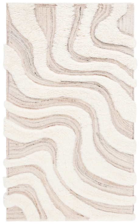 Safavieh Casablanca 4'-0" x 6'-0" Rug in Ivory / Beige