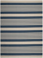 Safavieh Courtyard 10'-0" x 14'-0" Rug in Navy / Beige
