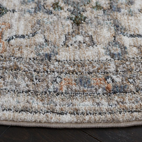 Safavieh Jasmine 5'-3" x 5'-3" Rug in Grey / Blue