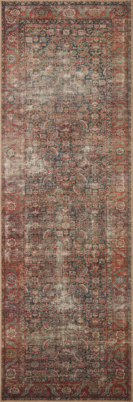 Loloi Wynter Wyn-09 Onyx/Multi Rugs - runner flat