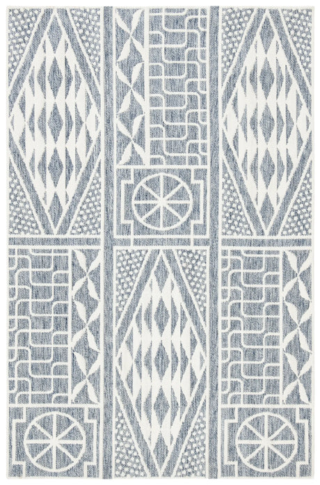 Safavieh Marbella 3'-0" x 5'-0" Rug in Blue / Ivory