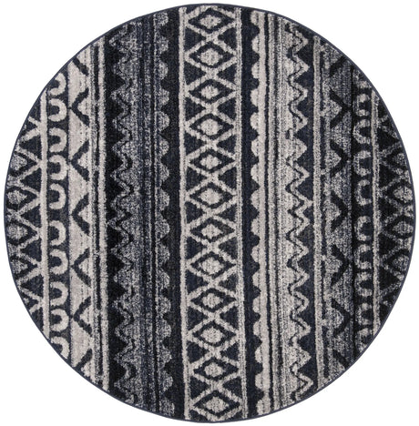 Safavieh Adirondack 6'-0" x 6'-0" Rug in Ivory / Navy