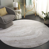 Safavieh Parker 6'-7" x 6'-7" Rug in Beige / Ivory