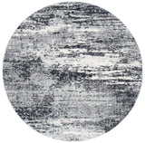Safavieh Evoke 5'-3" x 5'-3" Rug in Ivory / Dark Grey