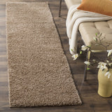 Safavieh Arizona Shag 2'-3" x 8'-0" Rug in Taupe