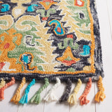 Safavieh Blossom 5'-0" x 8'-0" Rug in Charcoal / Gold