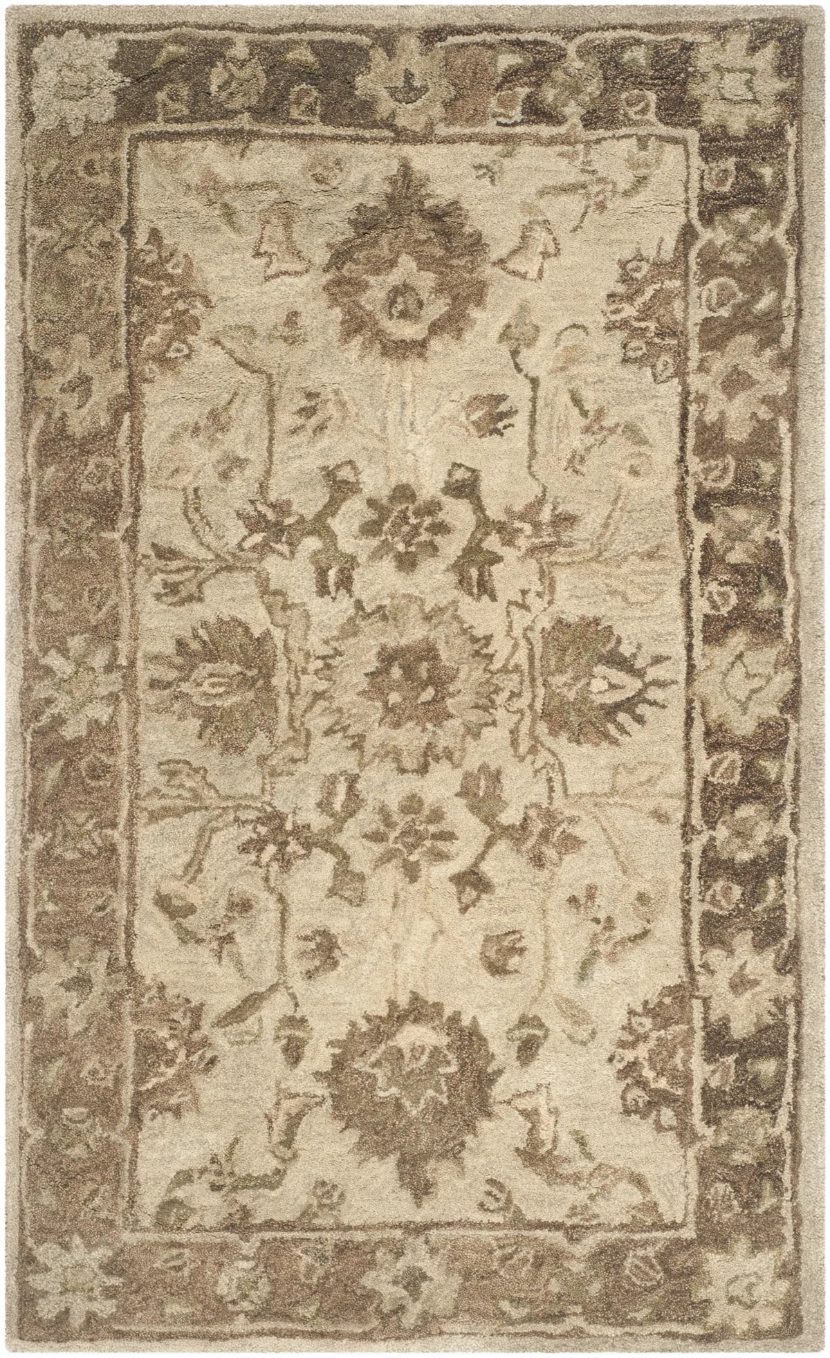 Safavieh Anatolia 3'-0" x 5'-0" Rug in Ivory / Grey