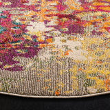 Safavieh Madison 5'-0" x 5'-0" Rug in Ivory / Multi