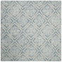 Safavieh Abstract 6'-0" x 6'-0" Rug in Blue / Grey