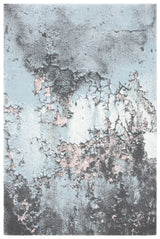 Safavieh Glacier 4'-0" x 6'-0" Rug in Blue / Pink