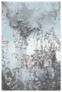 Safavieh Glacier 4'-0" x 6'-0" Rug in Blue / Pink