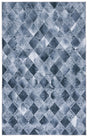 Safavieh Faux Hide 4'-0" x 6'-0" Rug in Grey / Dark Grey