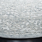 Safavieh Trace 6'-0" x 6'-0" Rug in Ivory / Charcoal