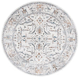 Safavieh Sonoma 6'-7" x 6'-7" Rug in Ivory / Grey