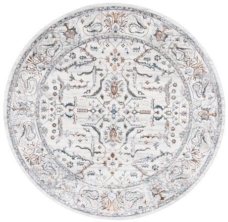 Safavieh Sonoma 6'-7" x 6'-7" Rug in Ivory / Grey