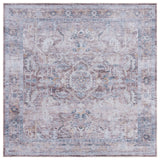 Safavieh Tucson 6'-0" x 6'-0" Rug in Rust / Beige
