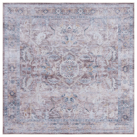 Safavieh Tucson 6'-0" x 6'-0" Rug in Rust / Beige