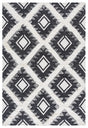 Safavieh Kenya 6'-0" x 9'-0" Rug in Black / Ivory