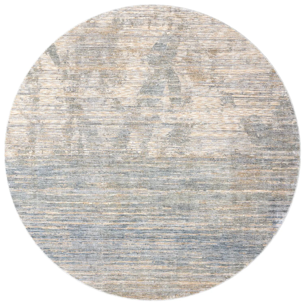 Loloi Pandora Pan-06 Ivory / Blue Rugs - round flat