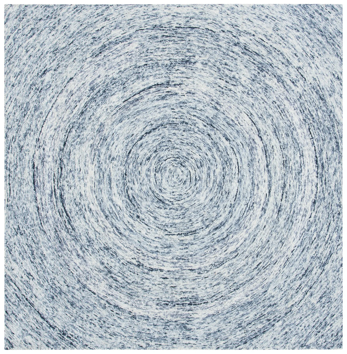 Safavieh Ikat 6'-0" x 6'-0" Rug in Silver / Grey