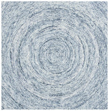 Safavieh Ikat 6'-0" x 6'-0" Rug in Silver / Grey