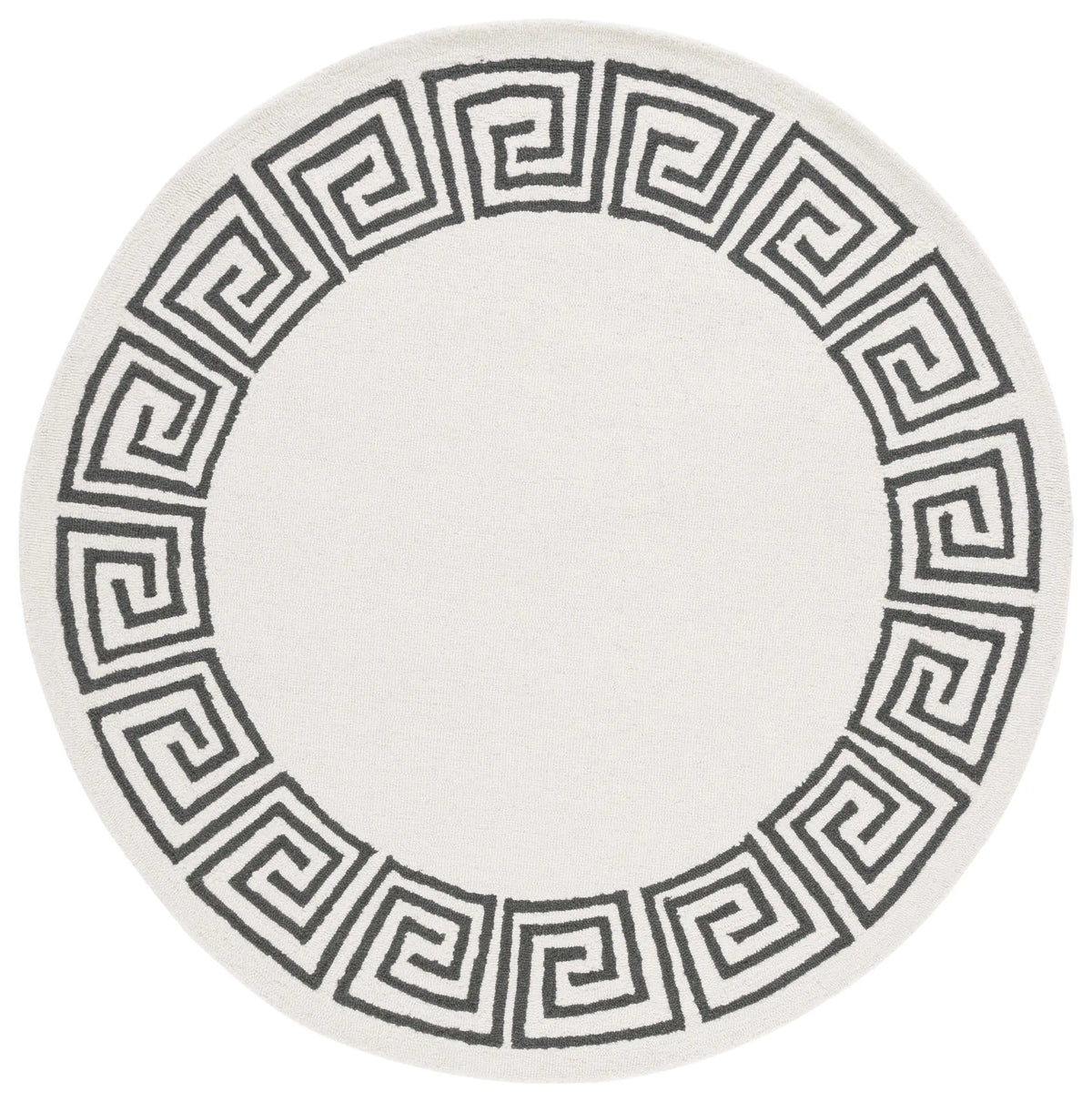 Safavieh Metro 6'-0" x 6'-0" Rug in Ivory / Grey