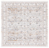 Safavieh Moondust 600 6'-0" x 6'-0" Rug in Ivory / Grey