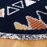 Safavieh Marrakesh 6'-7" x 6'-7" Rug in Navy / Multi