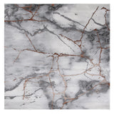 Safavieh Craft 6'-7" x 6'-7" Rug in Grey / Orange
