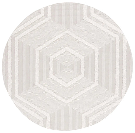 Safavieh Trends 5'-3" x 5'-3" Rug in Beige / Ivory