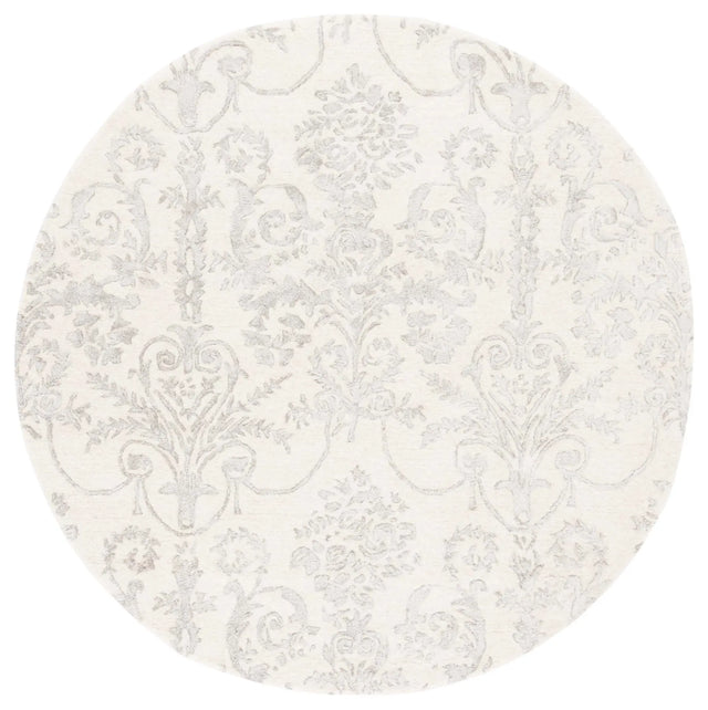 Safavieh Bella 5'-0" x 5'-0" Rug in Ivory / Grey